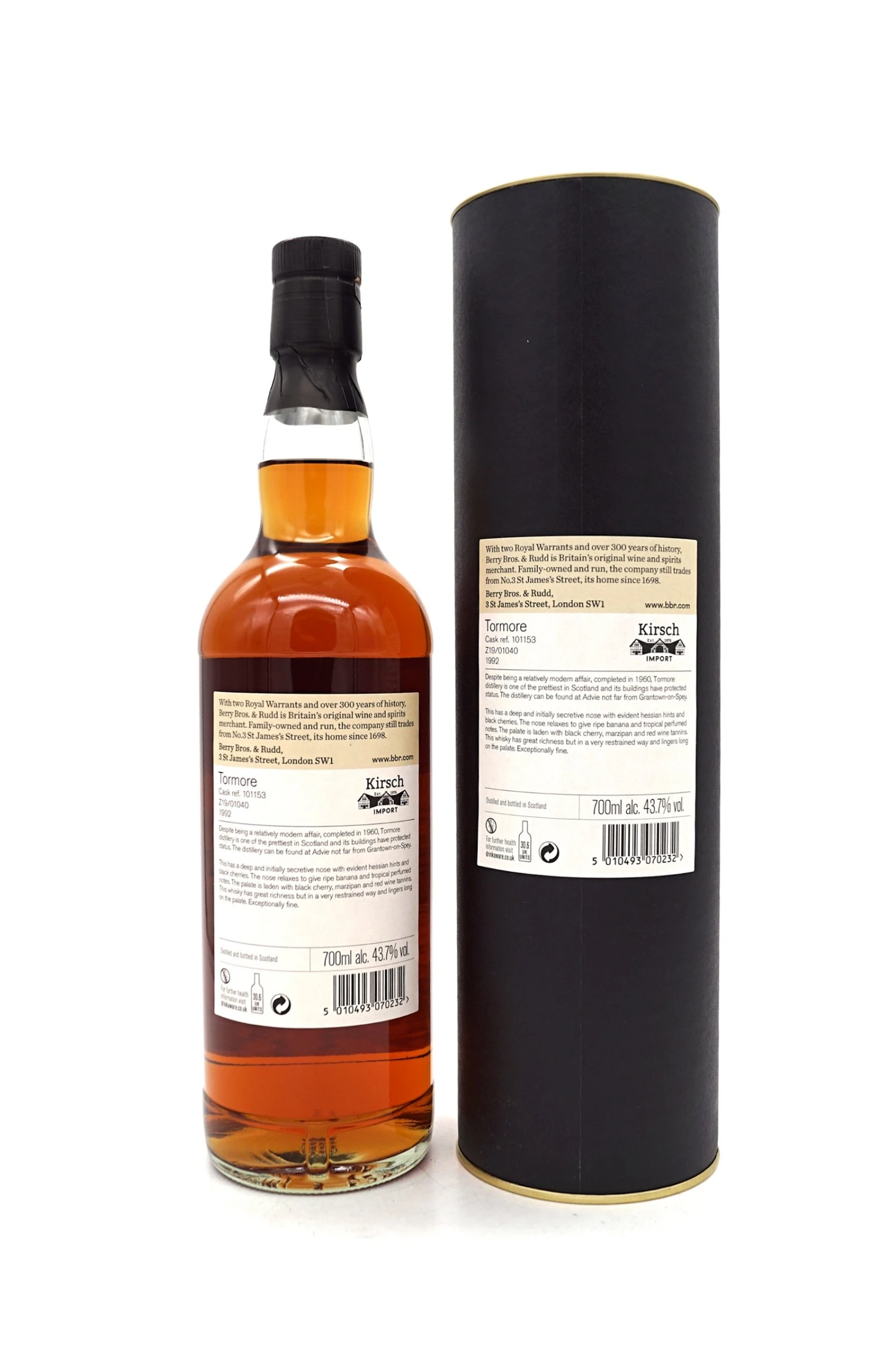 27 Jahre Tormore Distillery 1992/2020 Wine Cask Finish #101153 Speyside Single Malt Scotch Whisky 4 27 Jahre Tormore Distillery 1992/2020 Wine Cask Finish #101153 Speyside Single Malt Scotch Whisky – Bild 2