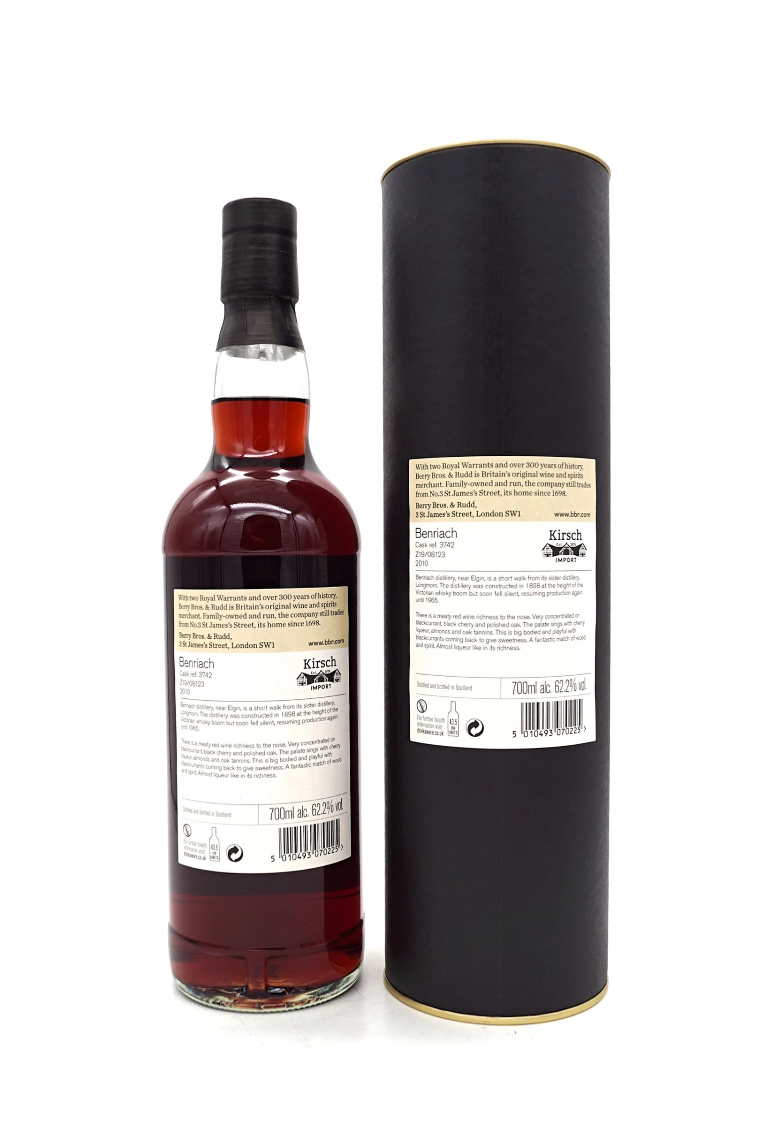10 Jahre Benriach Distillery 2010/2020 Wine Cask Finish #3742 Speyside Single Malt Scotch Whisky 4 10 Jahre Benriach Distillery 2010/2020 Wine Cask Finish #3742 Speyside Single Malt Scotch Whisky – Bild 2