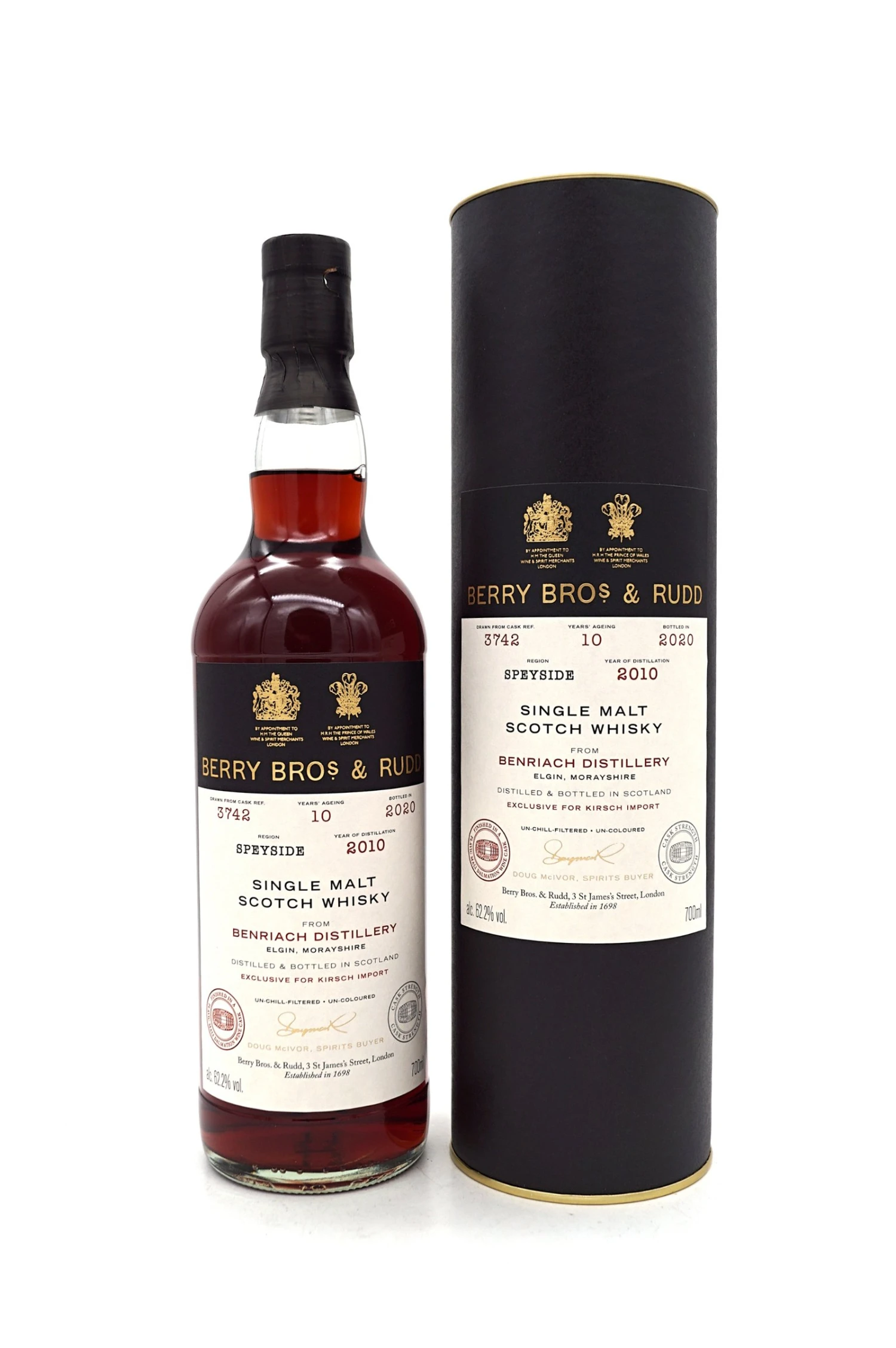10 Jahre Benriach Distillery 2010/2020 Wine Cask Finish #3742 Speyside Single Malt Scotch Whisky 3 10 Jahre Benriach Distillery 2010/2020 Wine Cask Finish #3742 Speyside Single Malt Scotch Whisky