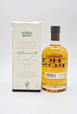 Dunkeld Atholl Brose Scotch Whisky Liqueur -Jura Verkaufsgeschäft dsc00144 fotor