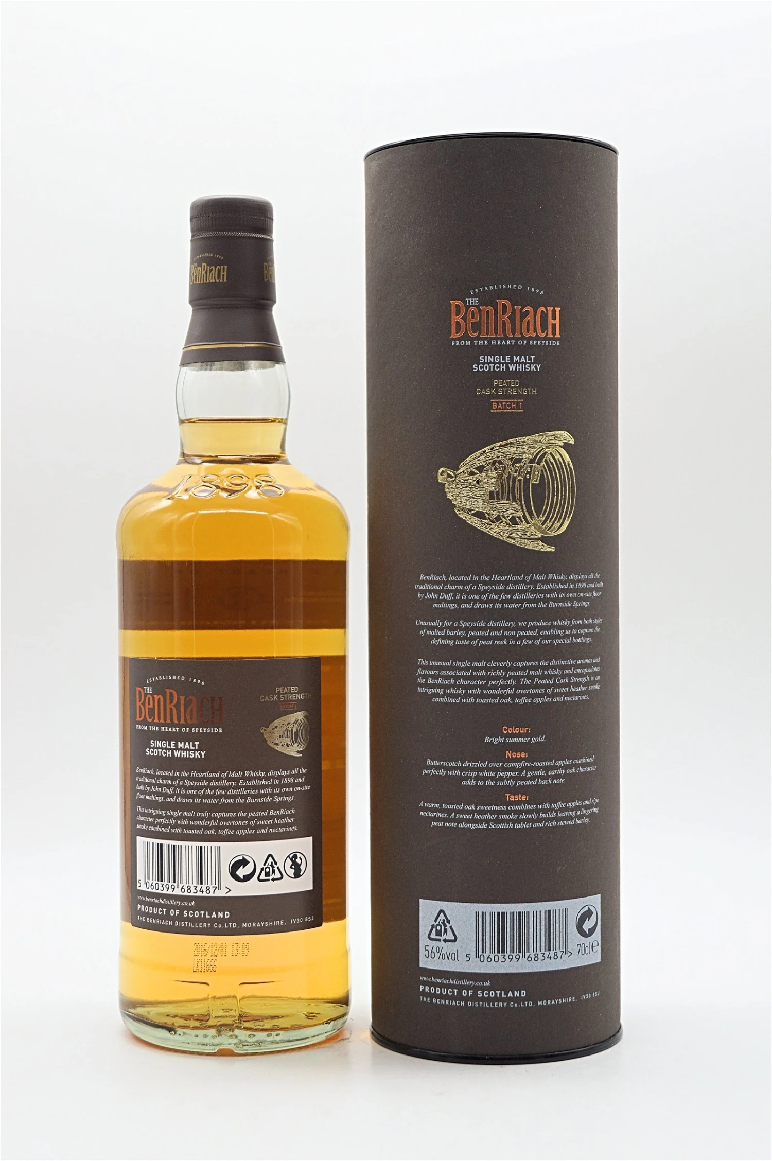 Peated Cask Strength Batch 1 4 Peated Cask Strength Batch 1 – Bild 2