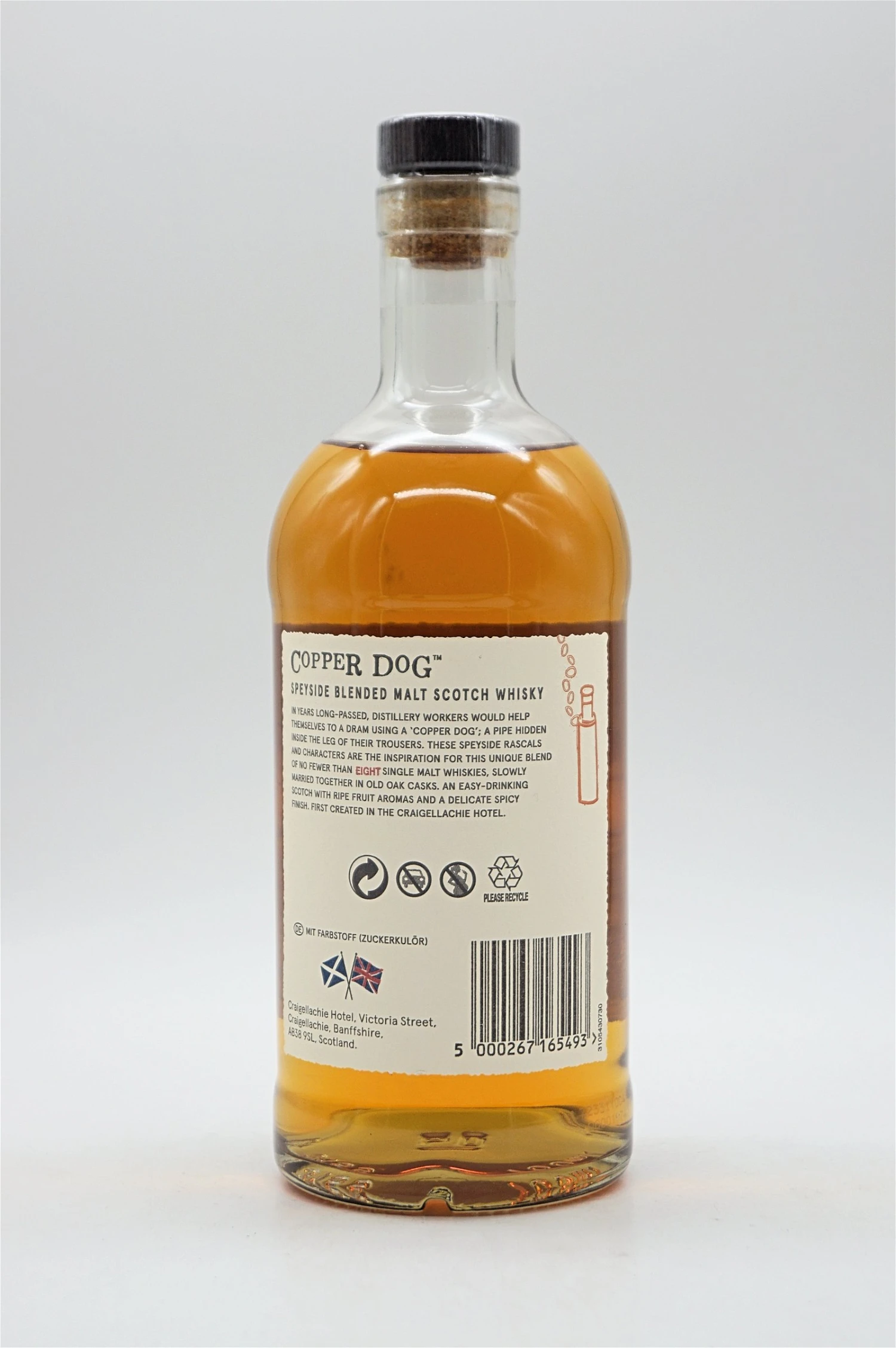 Copper Dog Single Malt Scotch Whisky 4 Copper Dog Single Malt Scotch Whisky – Bild 2