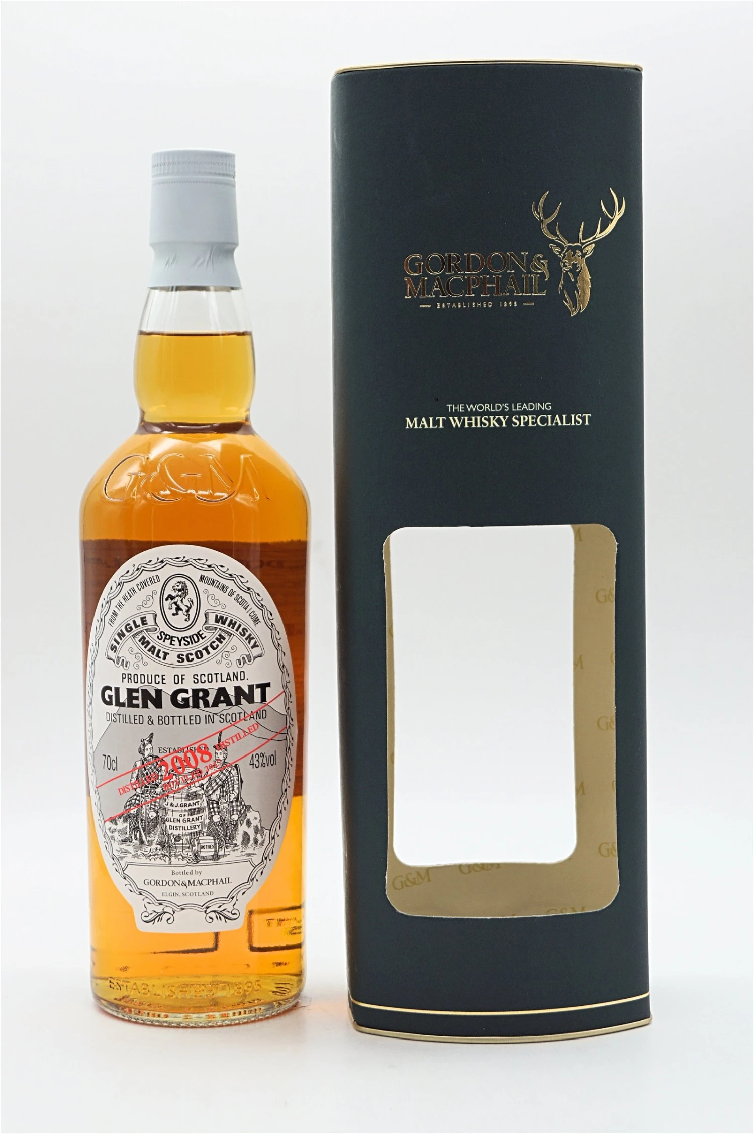Distillery Label Glen Grant 9 Jahre 2008/2017 Single Malt Scotch Whisky 3 Distillery Label Glen Grant 9 Jahre 2008/2017 Single Malt Scotch Whisky