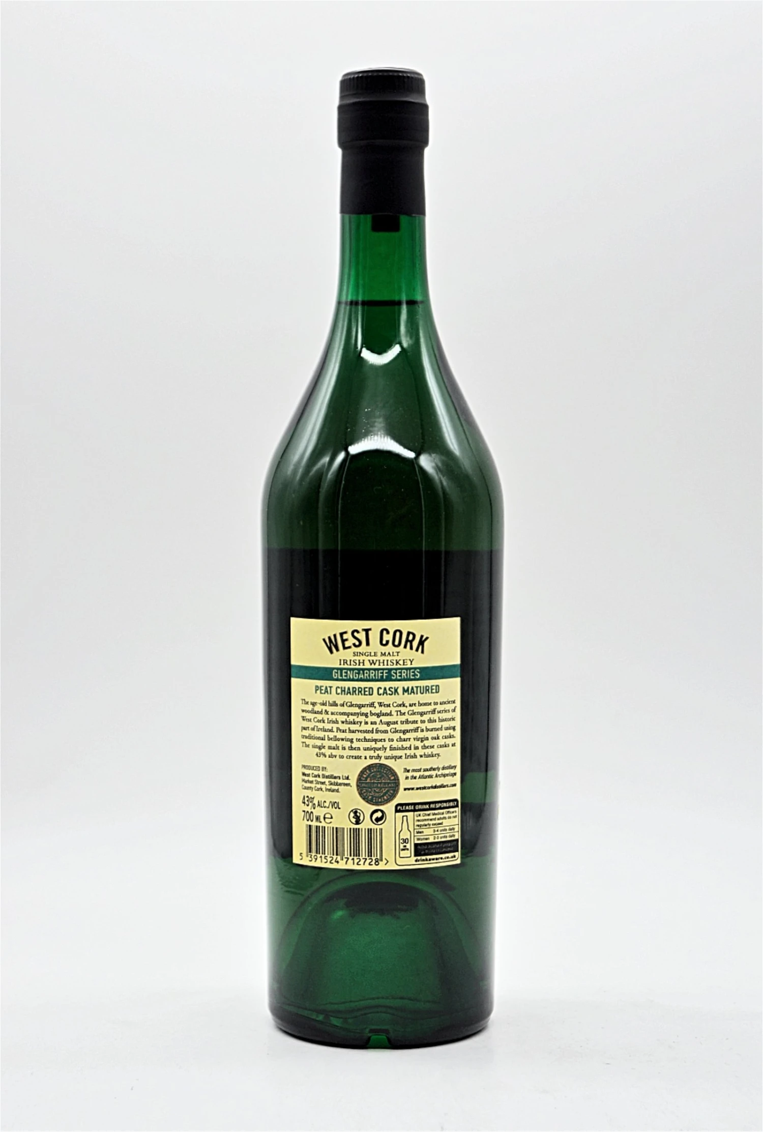 Glengarriff Series Peat Charred Cask Single Malt Irish Whiskey 4 Glengarriff Series Peat Charred Cask Single Malt Irish Whiskey – Bild 2