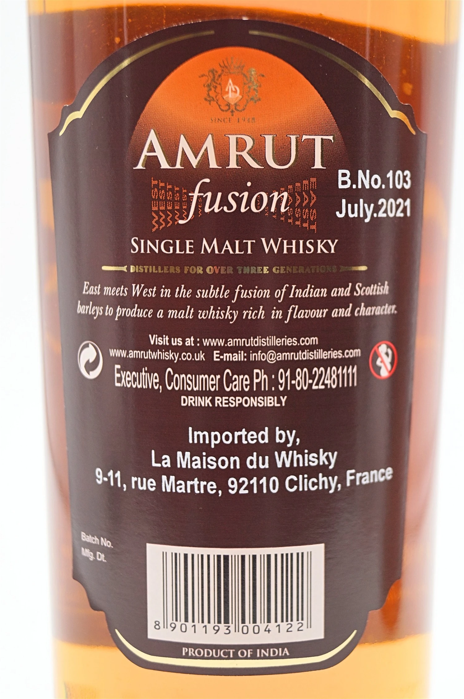 Fusion Single Malt Whisky 7 Fusion Single Malt Whisky – Bild 5