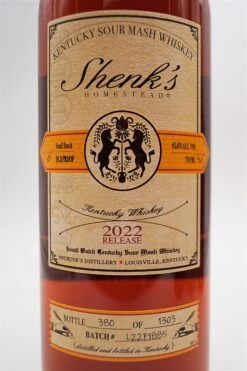L.R. Shenks Homestead Sour Mash Whiskey 9 L.R. Shenks Homestead Sour Mash Whiskey -Jura Verkaufsgeschäft dsc02282