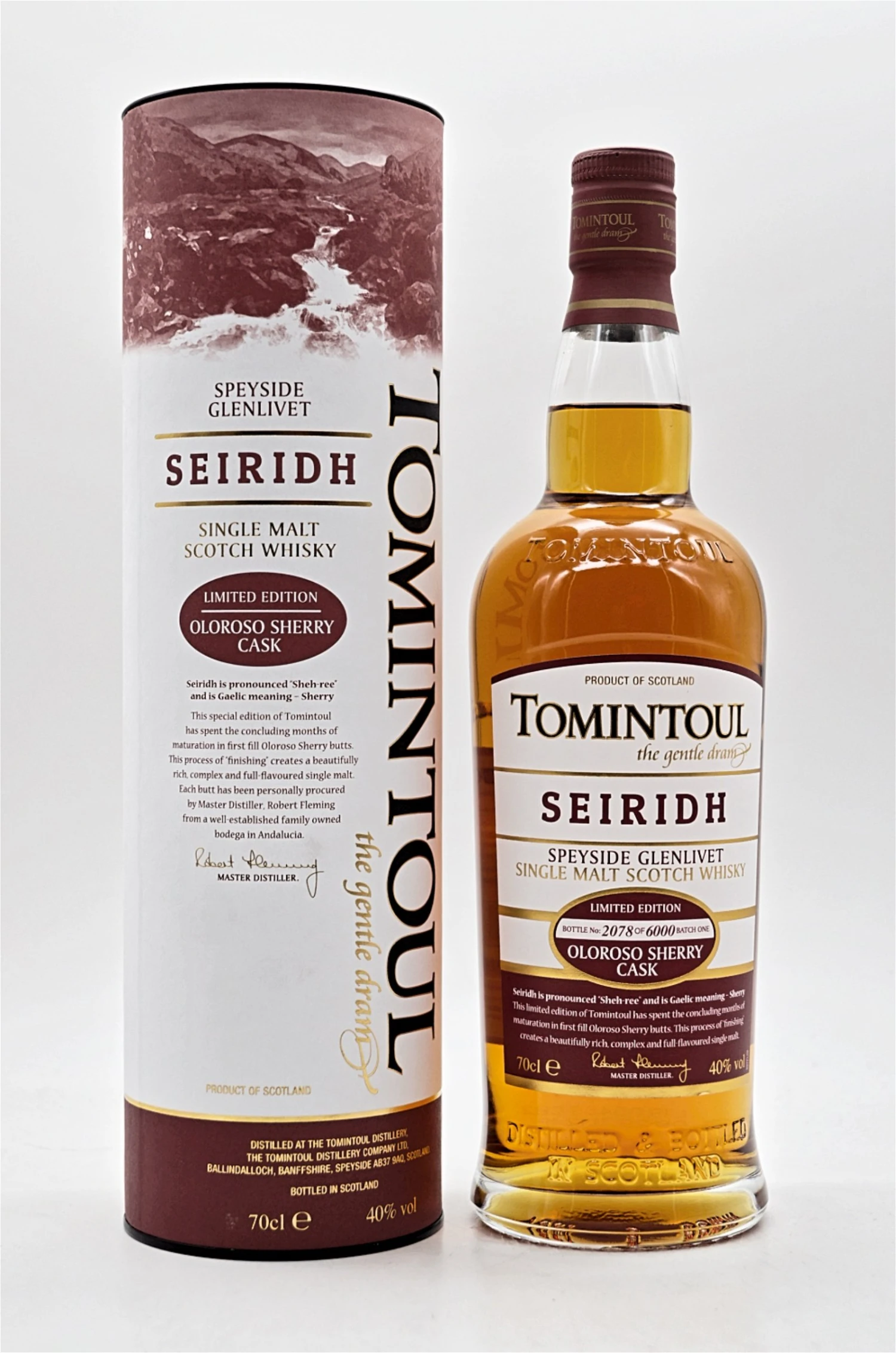 Seiridh Oloroso Sherry Cask Limited Edition Single Malt Scotch Whisky 3 Seiridh Oloroso Sherry Cask Limited Edition Single Malt Scotch Whisky