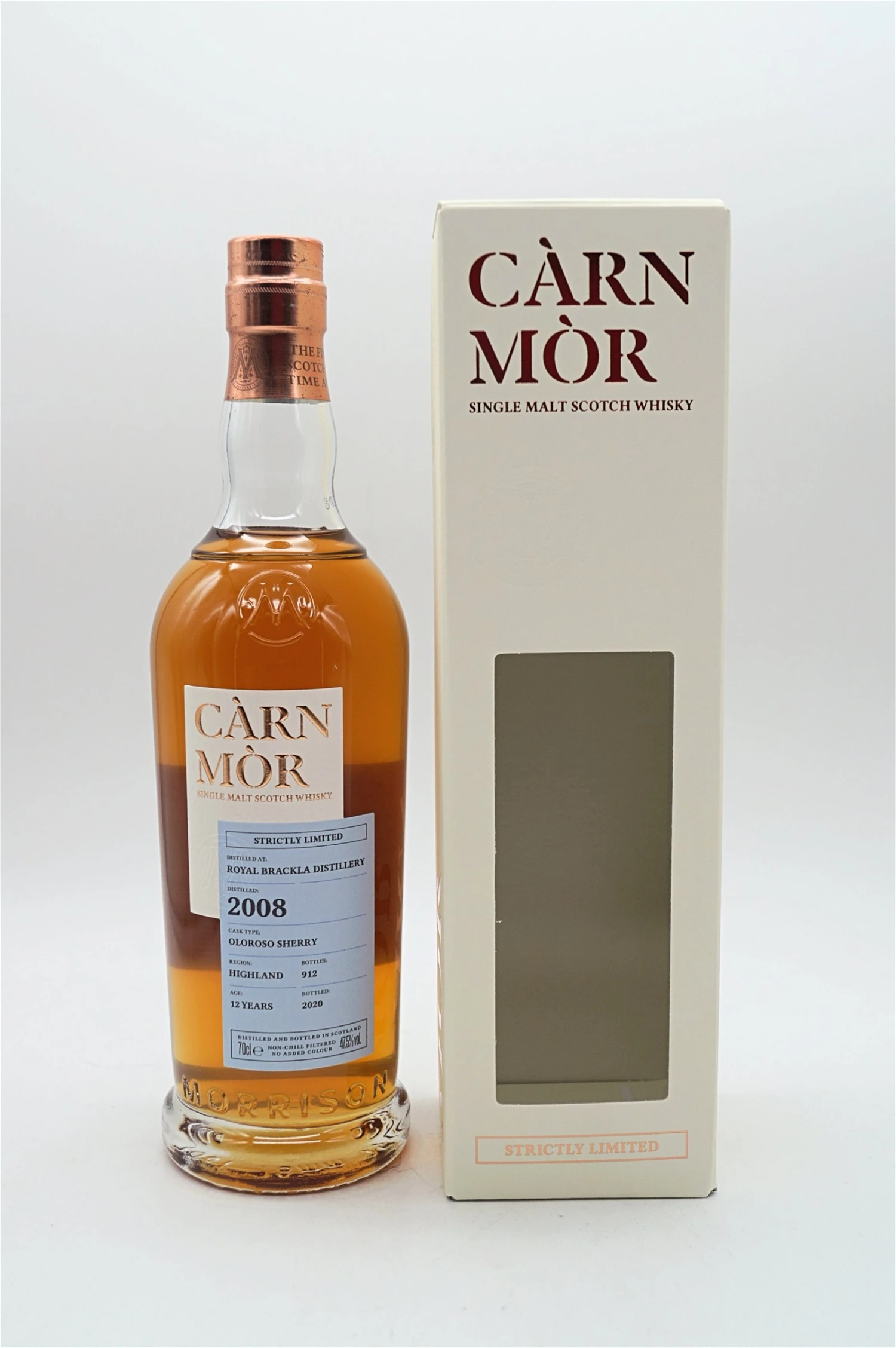 Royal Brackla 2008 Oloroso Sherry Butt Strictly Limited Single Malt Scotch Whisky 3 Royal Brackla 2008 Oloroso Sherry Butt Strictly Limited Single Malt Scotch Whisky