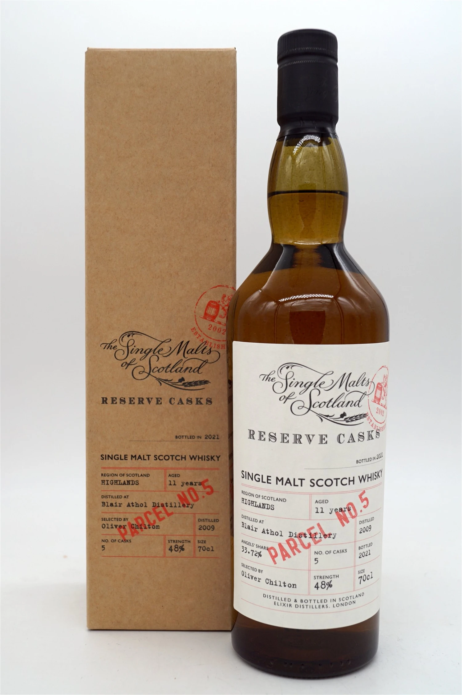 11 Jahre 09/21 Reserve Cask Parcel 5 Single Malt Scotch Whisky 3 11 Jahre 09/21 Reserve Cask Parcel 5 Single Malt Scotch Whisky