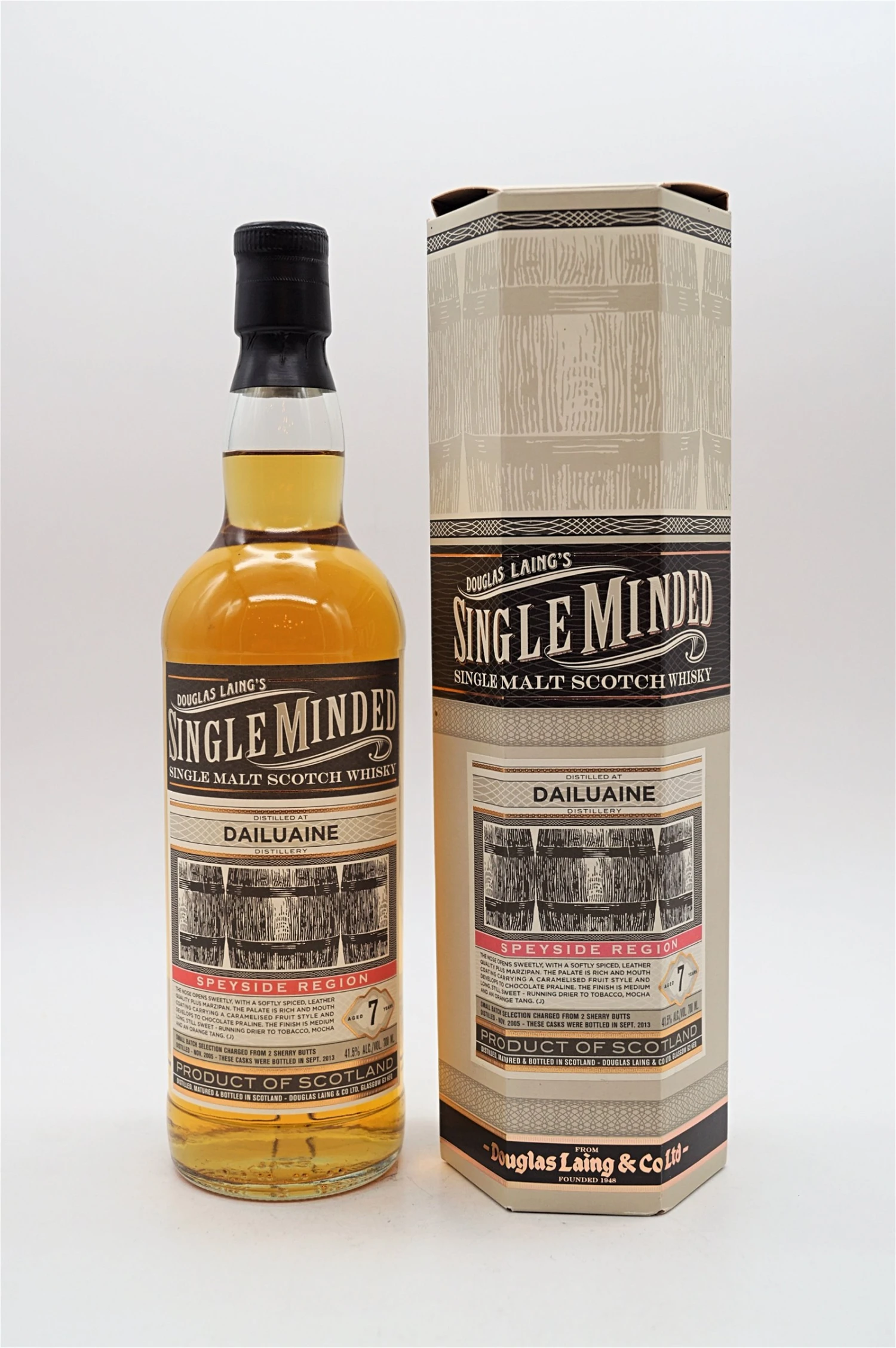 Single Minded 7 Jahre Dailuaine Speyside Single Malt Scotch Whisky 3 Single Minded 7 Jahre Dailuaine Speyside Single Malt Scotch Whisky