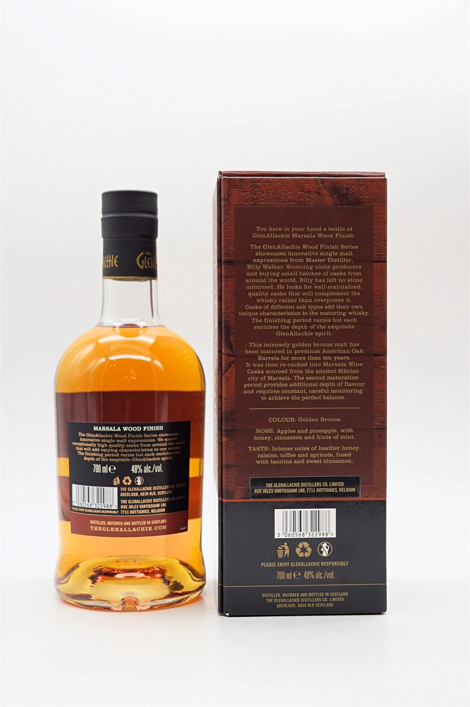 12 Jahre Marsala Wood Finish Speyside Single Malt Scotch Whisky 4 12 Jahre Marsala Wood Finish Speyside Single Malt Scotch Whisky – Bild 2