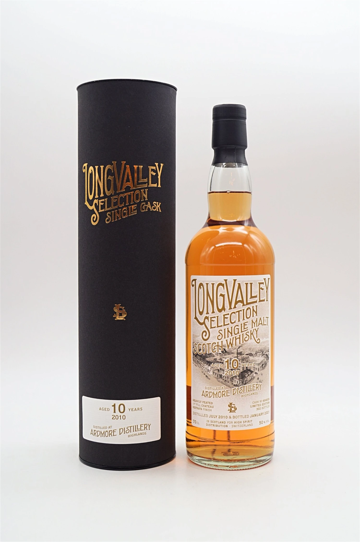 Ardmore 10 Jahre 1st Fill Chateau Kefraya Cask Finish Single Malt Scotch Whisky 3 Ardmore 10 Jahre 1st Fill Chateau Kefraya Cask Finish Single Malt Scotch Whisky