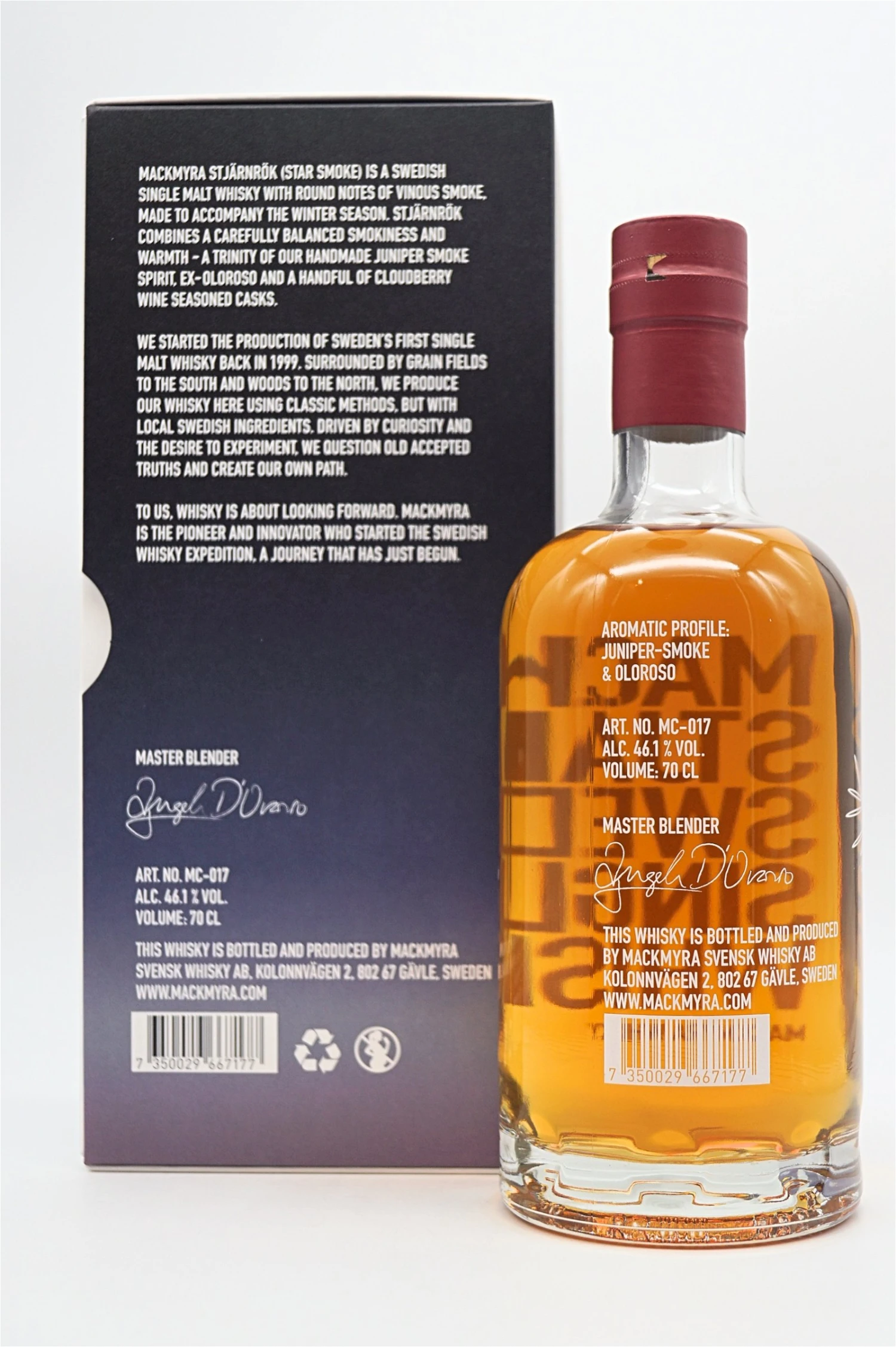 Stjärnrök Swedish Single Malt Whisky 3 Stjärnrök Swedish Single Malt Whisky – Bild 2