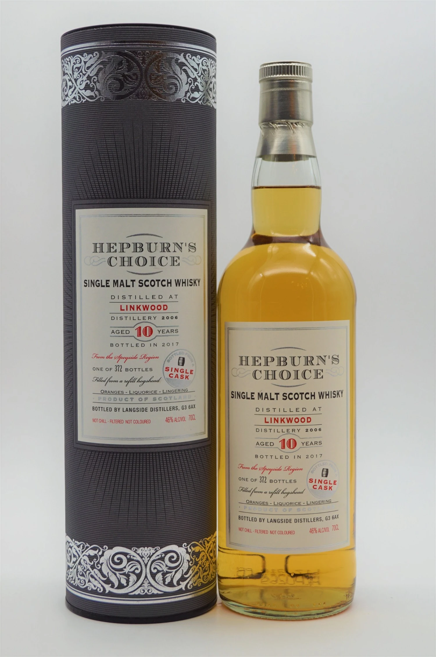 Linkwood 10 Jahre 2006/2017 - 372 Fl. Single Malt Scotch 3 Linkwood 10 Jahre 2006/2017 - 372 Fl. Single Malt Scotch