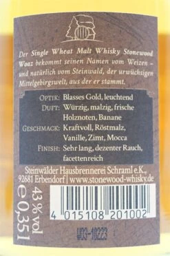 Stonewood WOAZ Bavarian Single Malt Whisky 7 Jahre -Jura Verkaufsgeschäft dsc08428