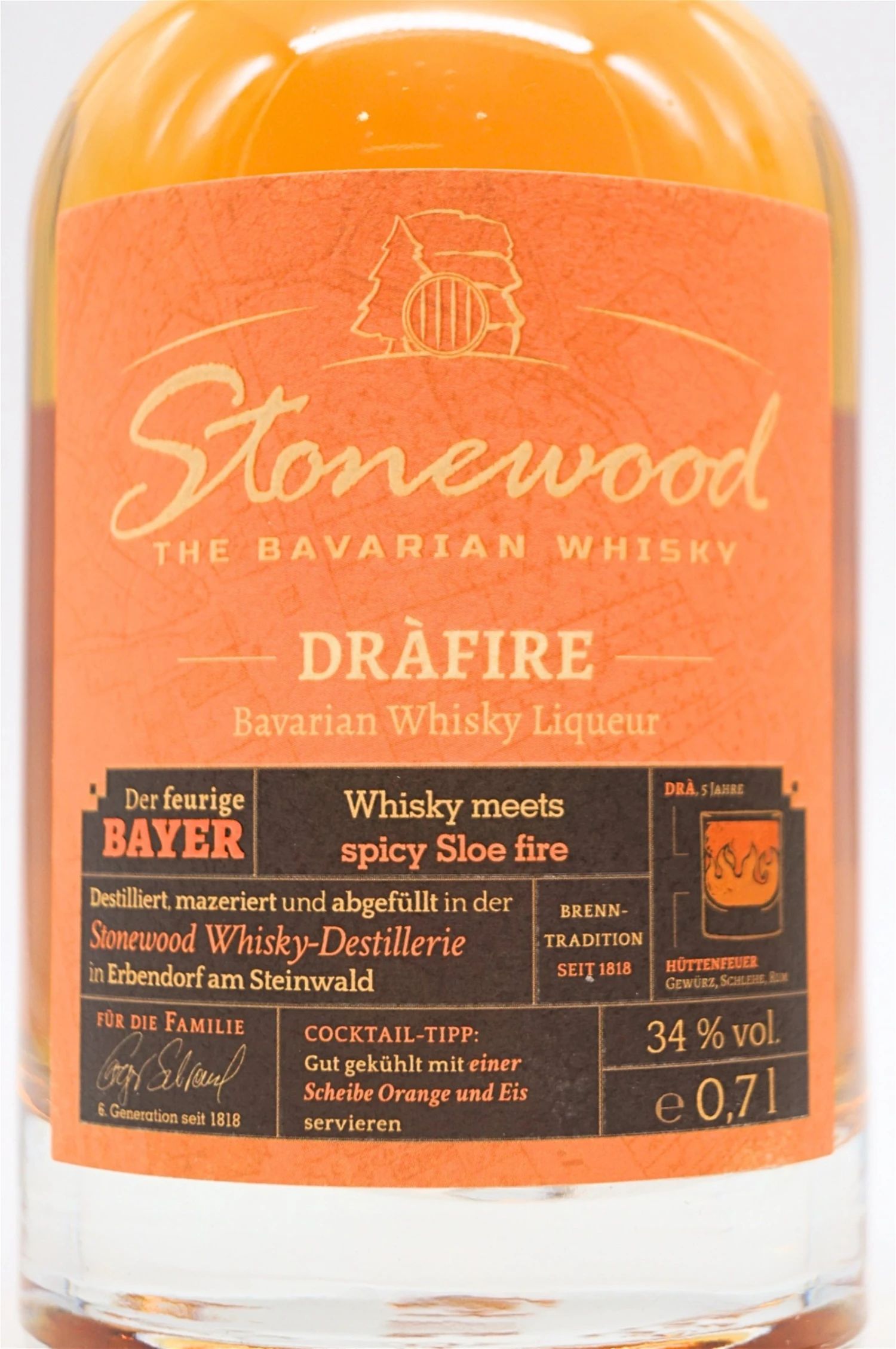 Stonewood Drafire Bavarian Whisky Likör 6 Stonewood Drafire Bavarian Whisky Likör – Bild 4