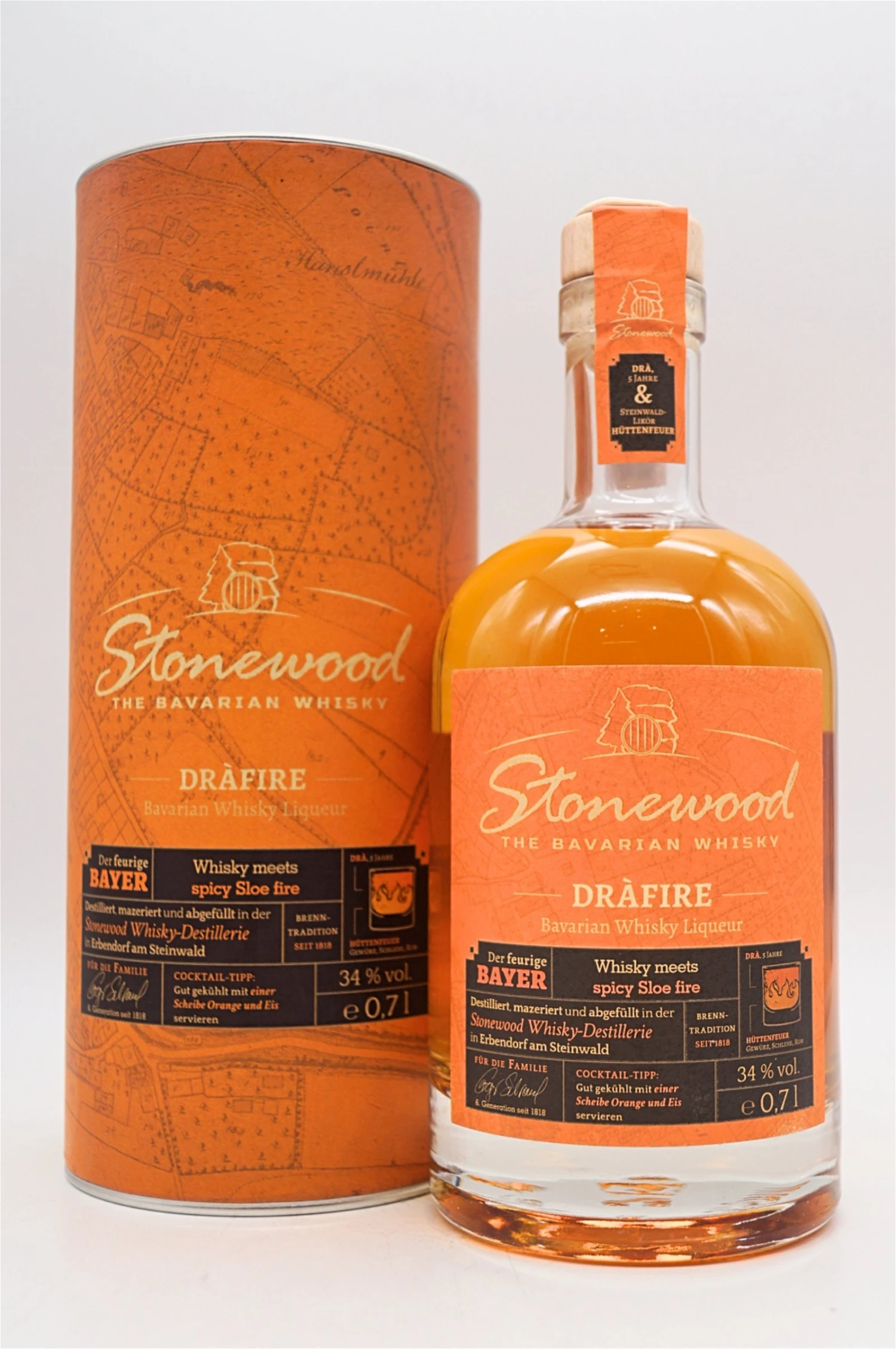 Stonewood Drafire Bavarian Whisky Likör 3 Stonewood Drafire Bavarian Whisky Likör