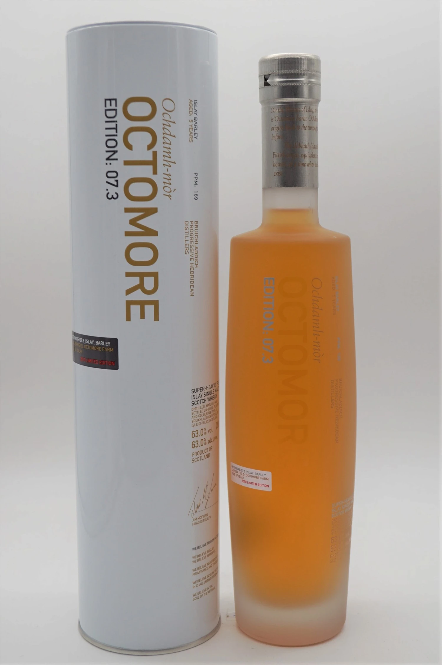 Octomore 7.3 Super Heavily Peated Single Malt Scotch 3 Octomore 7.3 Super Heavily Peated Single Malt Scotch