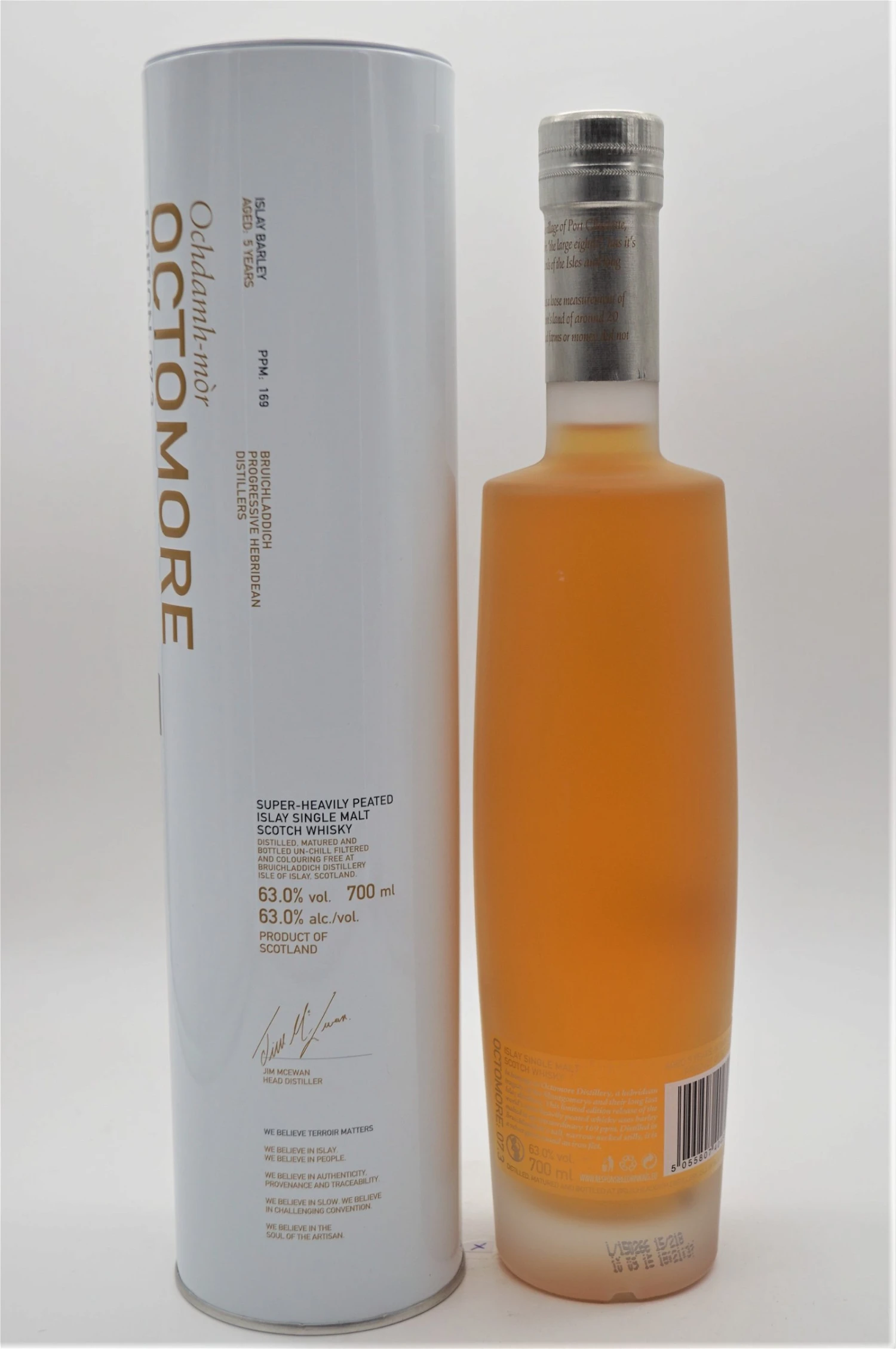 Octomore 7.3 Super Heavily Peated Single Malt Scotch 4 Octomore 7.3 Super Heavily Peated Single Malt Scotch – Bild 2