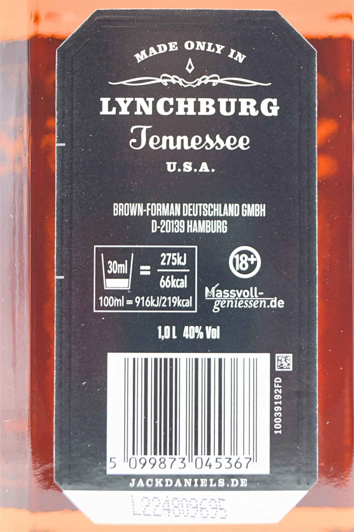 Old No 7 Tennessee Whiskey 1L 7 Old No 7 Tennessee Whiskey 1L – Bild 5