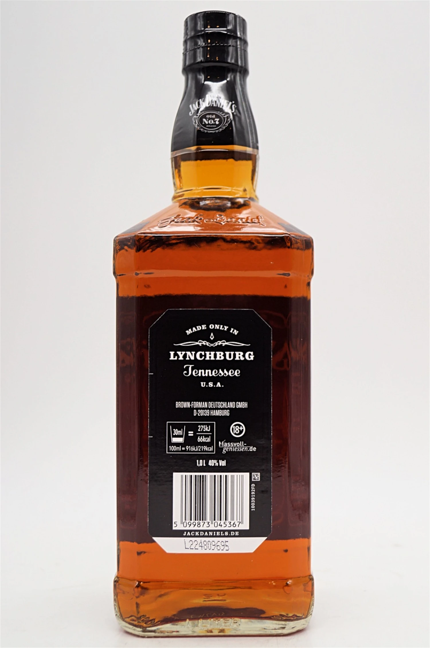 Old No 7 Tennessee Whiskey 1L 4 Old No 7 Tennessee Whiskey 1L – Bild 2