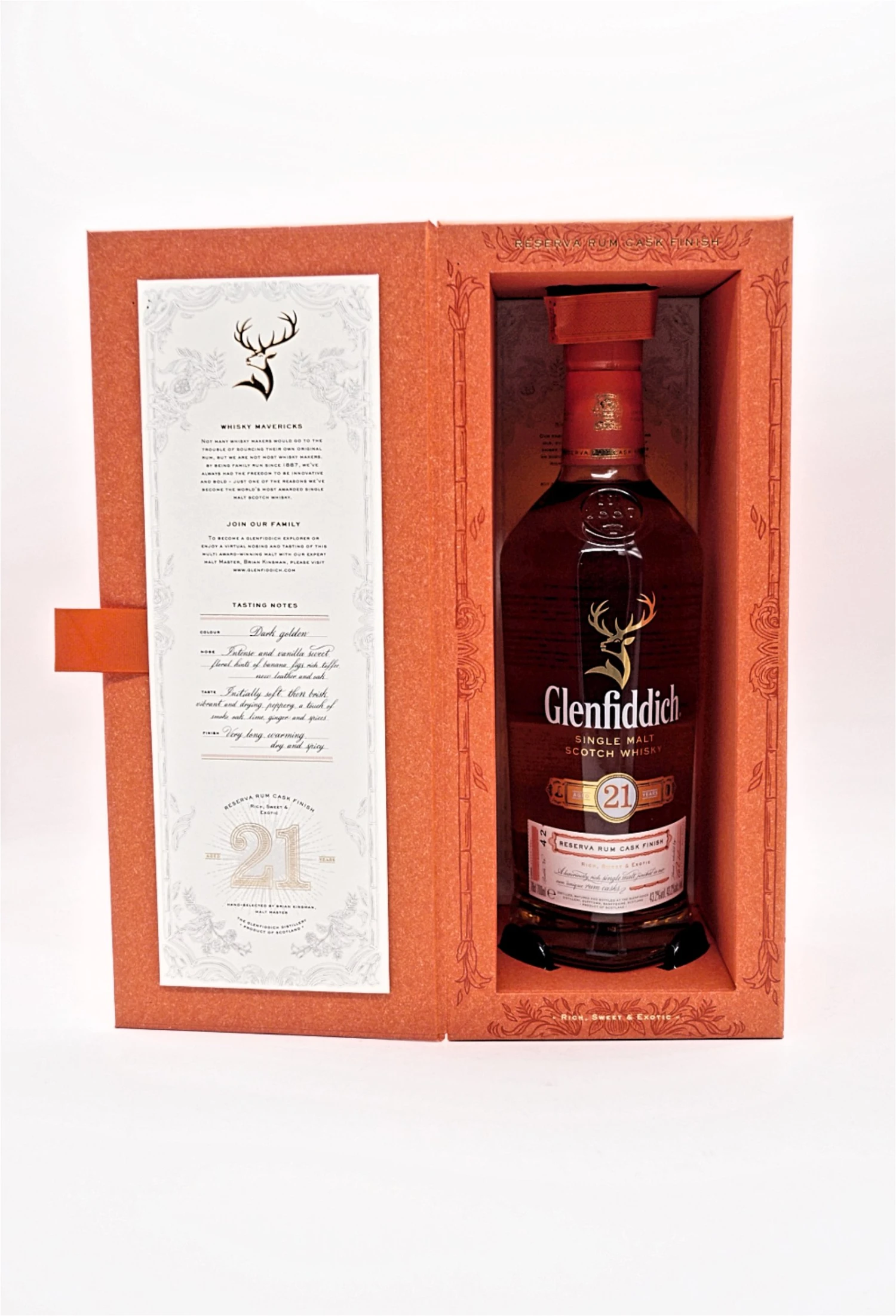 21 Jahre Reserva Rum Cask Finish Single Malt Scotch Whisky 3 21 Jahre Reserva Rum Cask Finish Single Malt Scotch Whisky