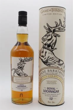 12 Jahre House Baratheon Game Of Thrones Limited Edition Single Malt Scotch Whisky