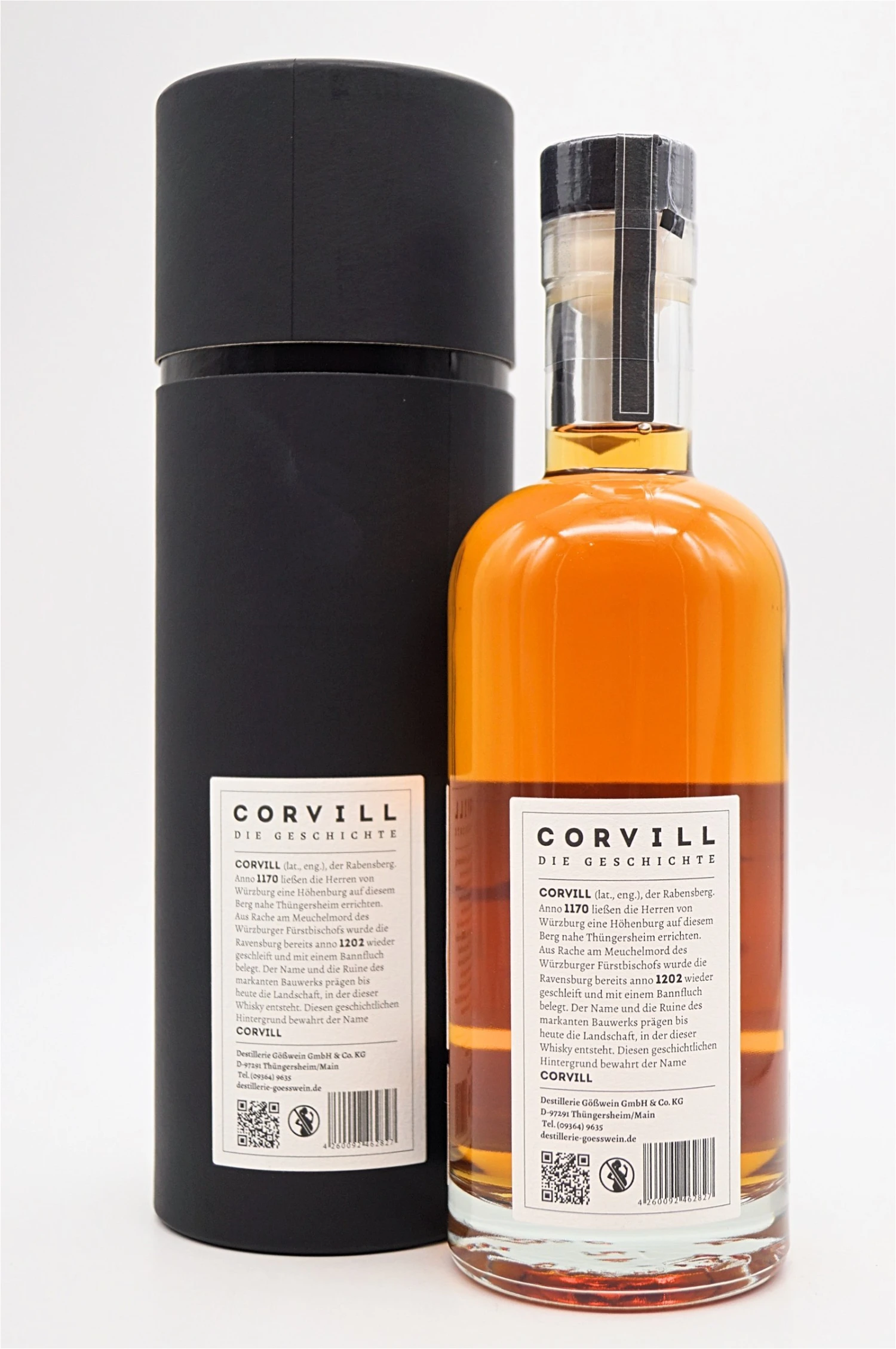 Corvill Single Cask Woodford Franconian Single Grain Whisky 4 Corvill Single Cask Woodford Franconian Single Grain Whisky – Bild 2